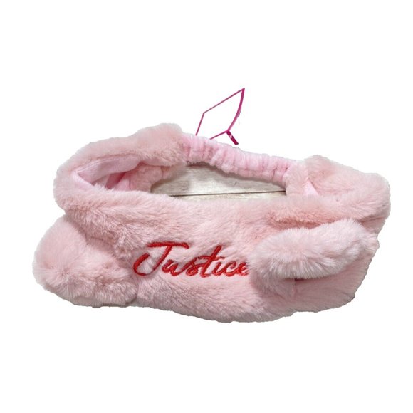 Justice Girls Pink Makeup/Hair/Sleep Headband - New - Picture 1 of 4